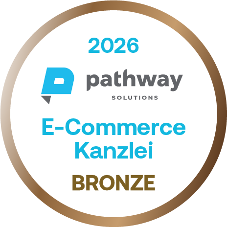 Siegel eCommerce Kanzlei Bronze 2026 Siegel eCommerce Kanzlei Bronze 2026